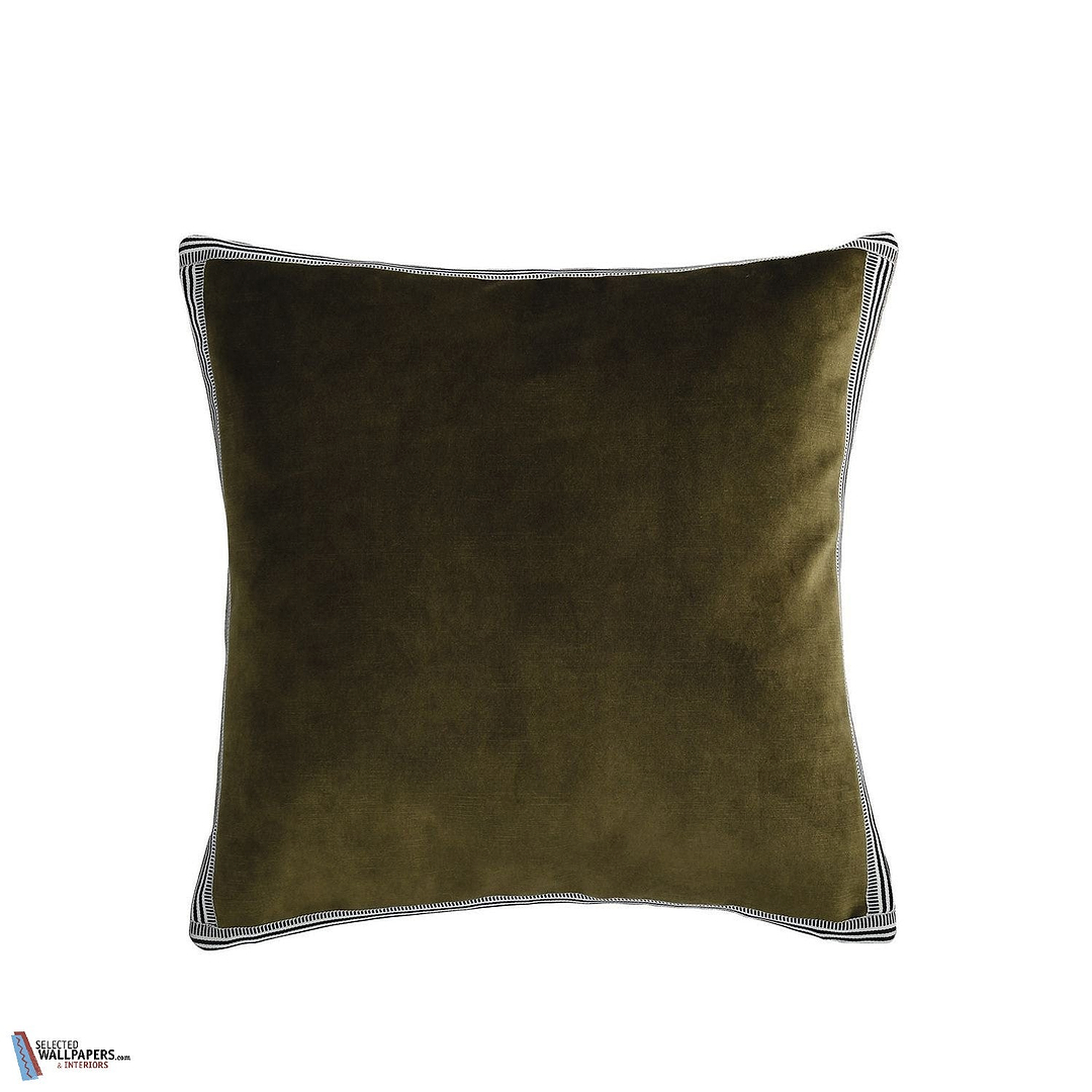 Housse de Coussin Manade-Kussen-Casamance-Cushion-Vert Olive-45 x 45 cm-Selected Interiors