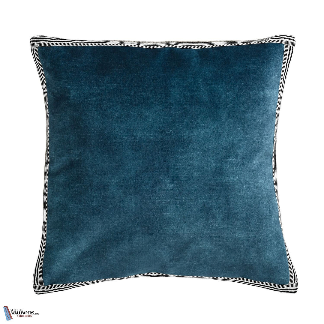 Housse de Coussin Manade-Kussen-Casamance-Cushion-Bleu Topaze-65 x 65 cm-Selected Interiors