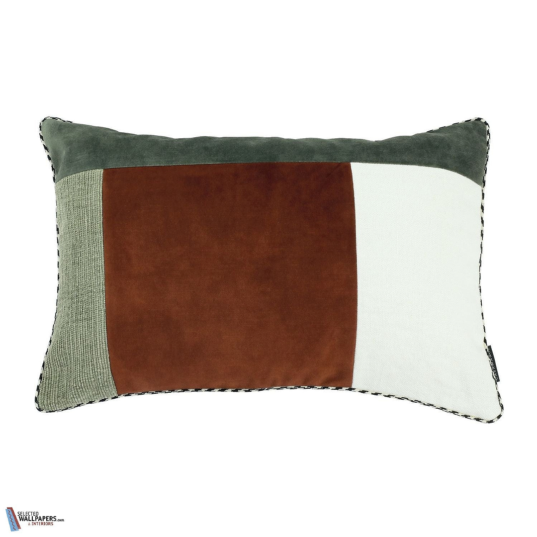 Housse de Coussin Pojagi-Kussen-Casamance-Cushion-Kaki Terre de Sienne-40 x 60 cm-Selected Interiors