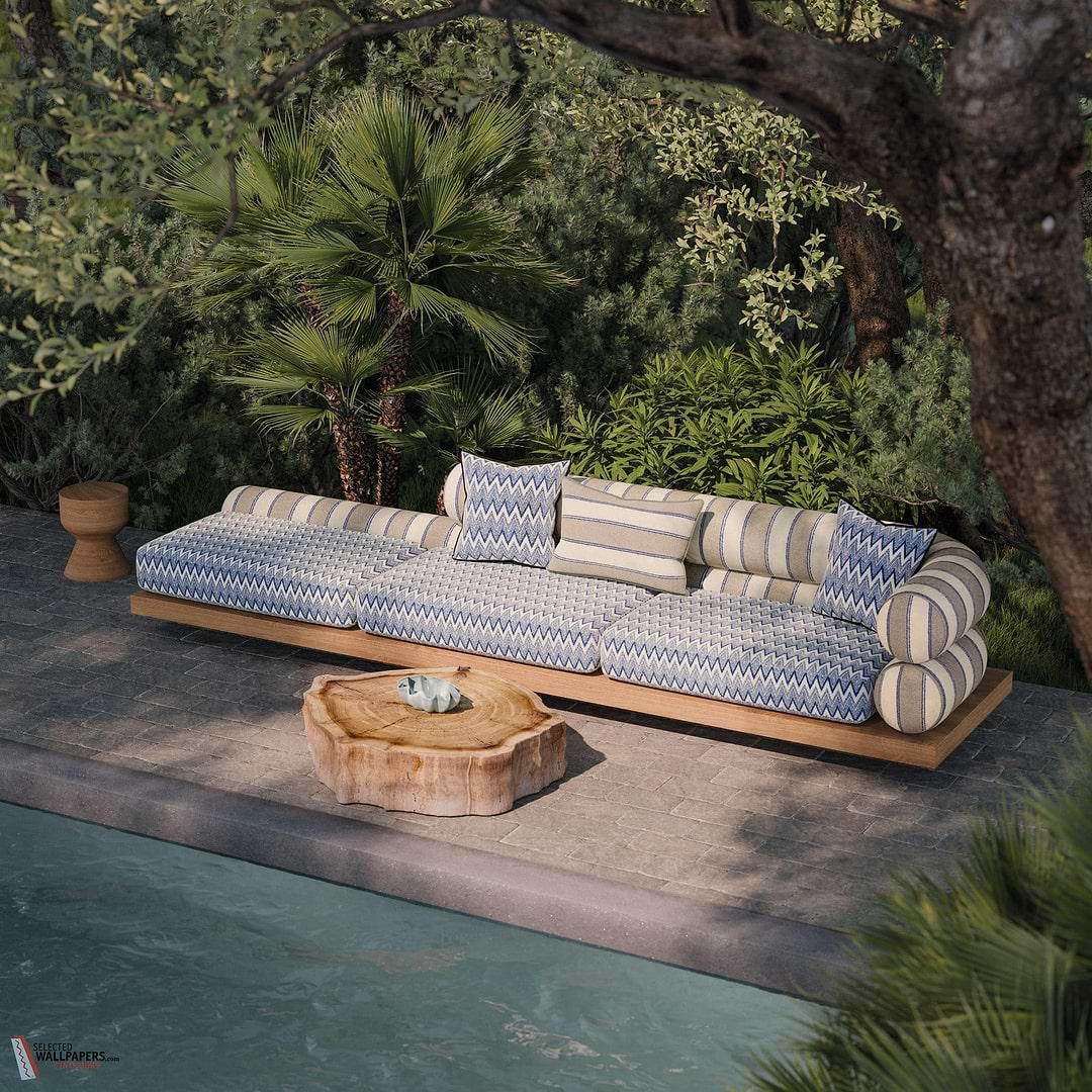 Hozho stof-Casamance-Selected Wallpapers-Interiors