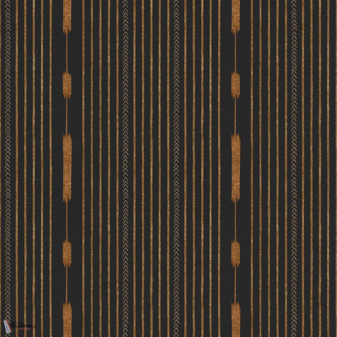 Huipil behang-Coordonne-Ink-Non Woven-Rol-Selected Wallpapers-Interiors