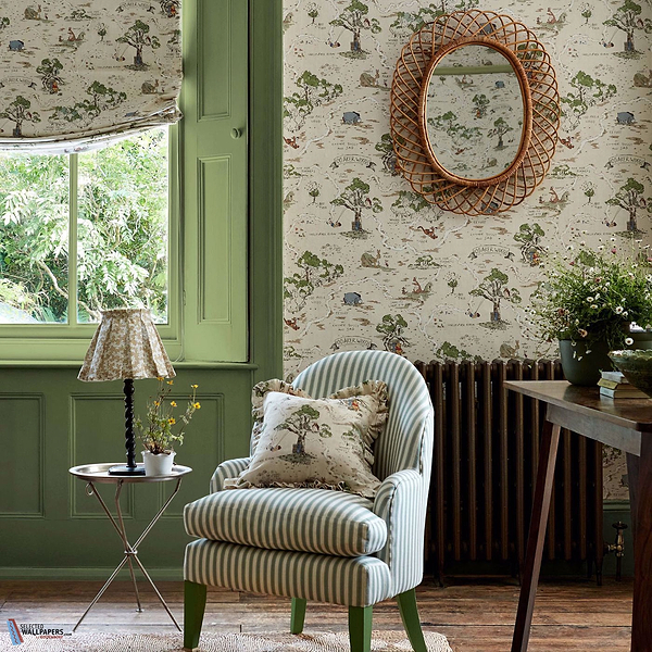 Hundred Acre Wood-behang-Tapete-Sanderson-Selected Wallpapers