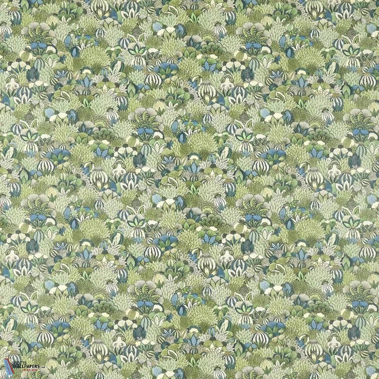 Ichika-Pierre Frey-wallpaper-behang-Tapete-wallpaper-Vert-Meter (M1)-Selected Wallpapers