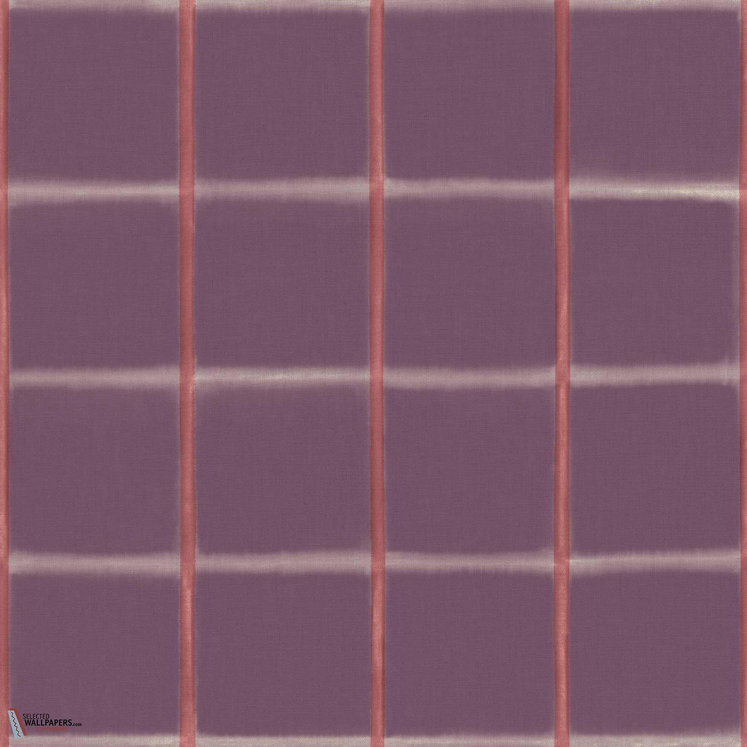 Itajime behang-Coordonne-Prune-Non Woven-Rol-Selected Wallpapers-Interiors