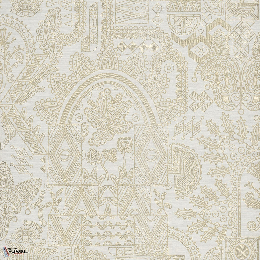 Joie behang-Arte-wallpaper-tapete-White Gold-Meter (M1)-Selected-Wallpapers-Interiors
