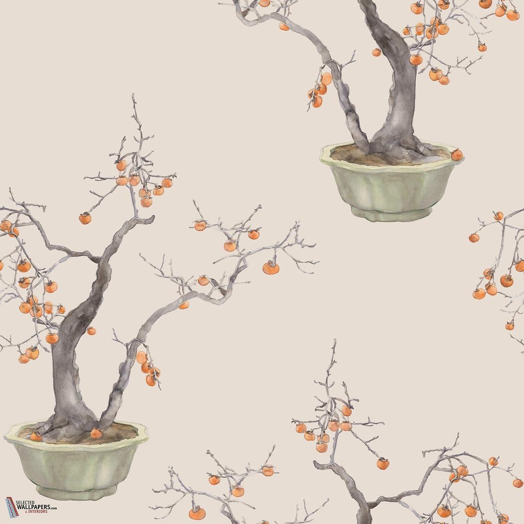 Kaki Persimmon behang-Cole & Son-wallpaper-tapete-Selected-Wallpapers-Interiors