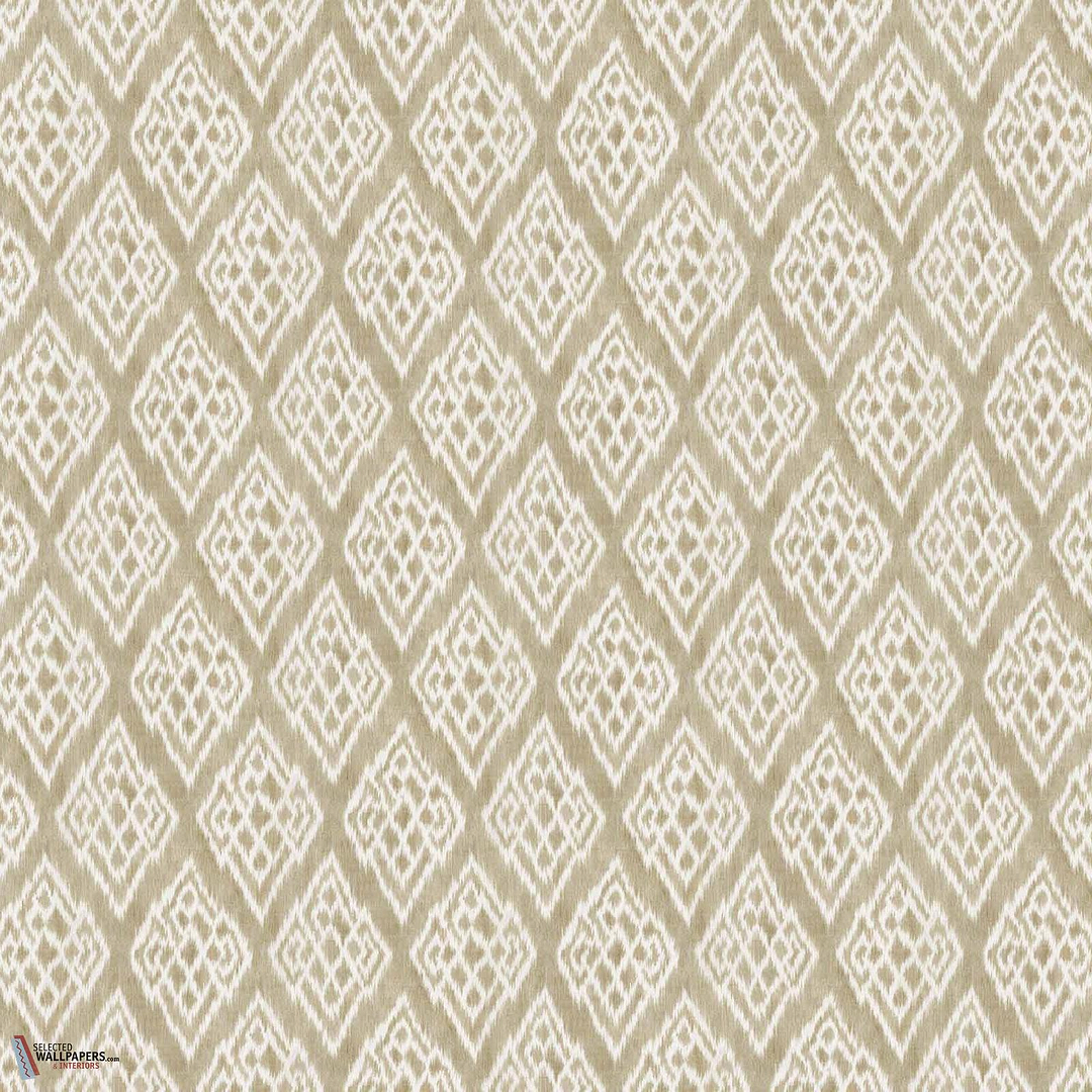 Kasuri behang-Coordonne-Cream-Non Woven-Rol-Selected Wallpapers-Interiors