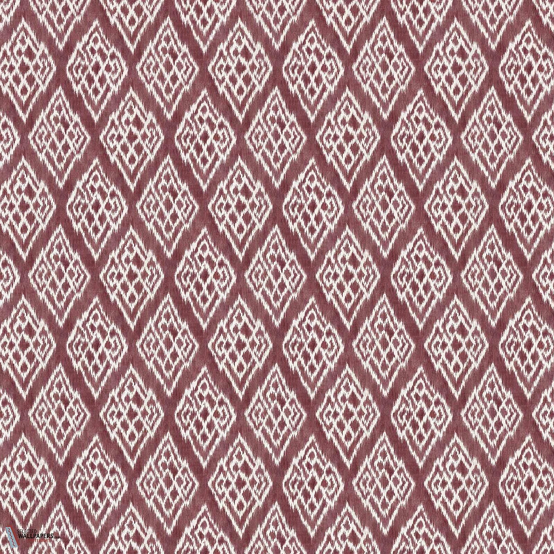 Kasuri behang-Coordonne-Wine-Non Woven-Rol-Selected Wallpapers-Interiors