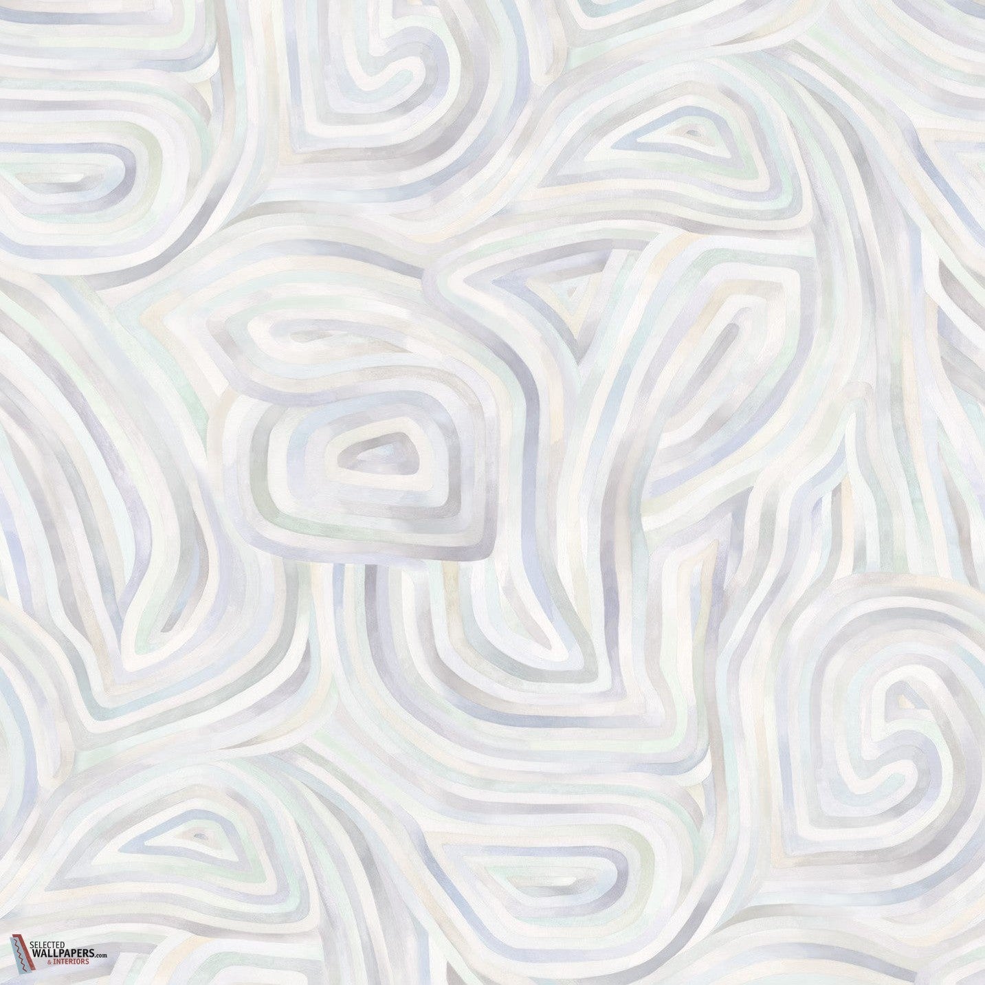 Kawakubo behang-Cole & Son-wallpaper-tapete-Lavender & Soft Mint-Rol-Selected-Wallpapers-Interiors