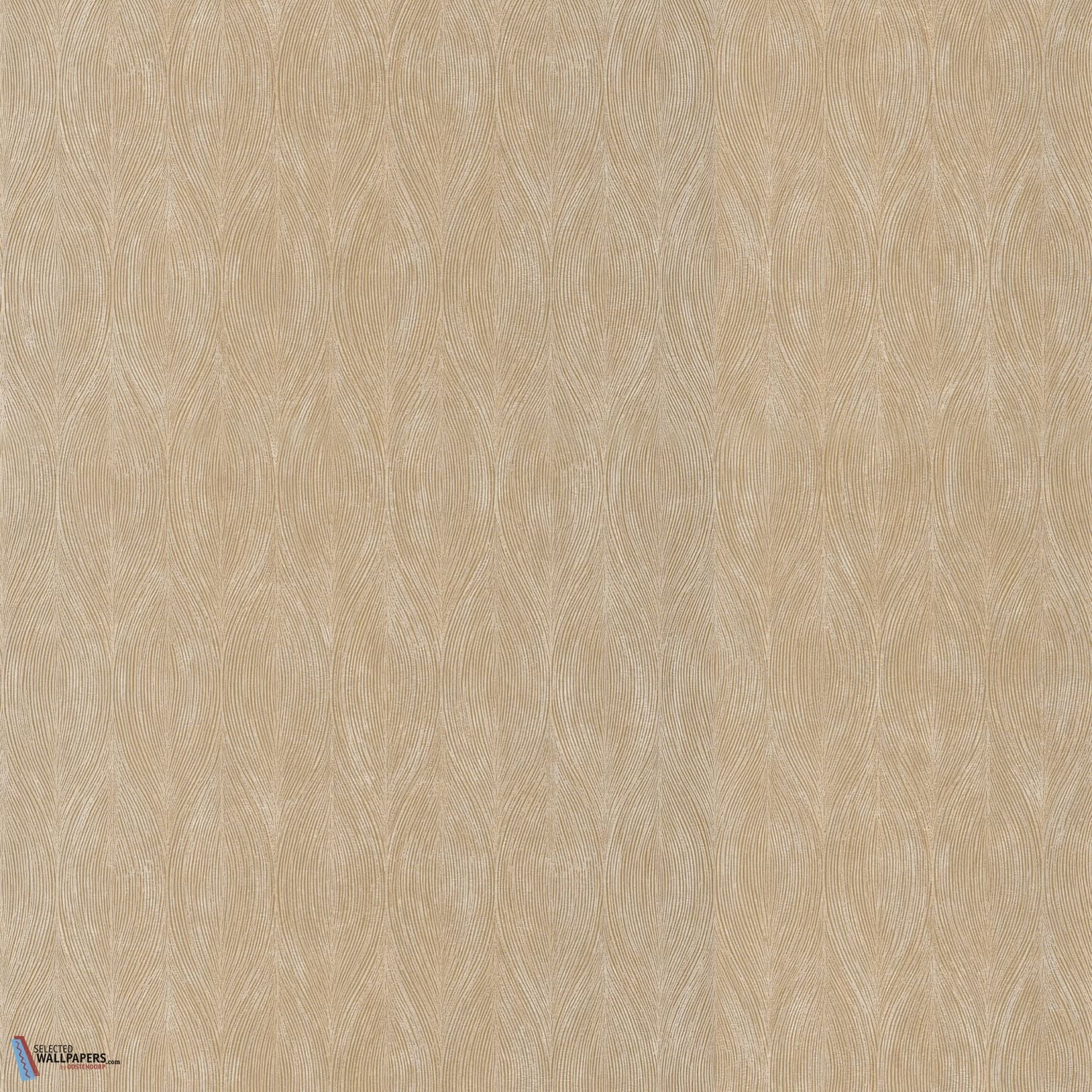 Keramos-behang-Tapete-Casamance-Marron Glace-Rol-76112854-Selected Wallpapers