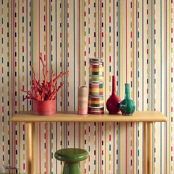 Kikori behang-Pierre Frey-Selected Wallpapers-Interiors