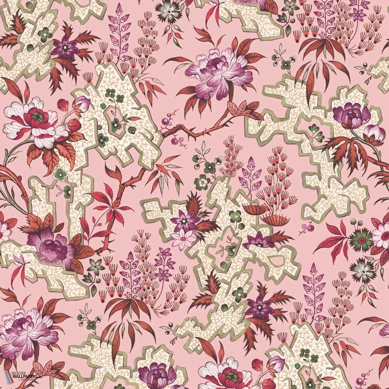 Kilburn's Maze behang-1838 wallcoverings-Blush-Rol-Selected Wallpapers-Interiors