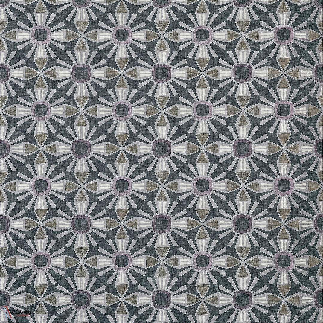 Kona behang-Thibaut-Black-Rol-Selected Wallpapers-Interiors