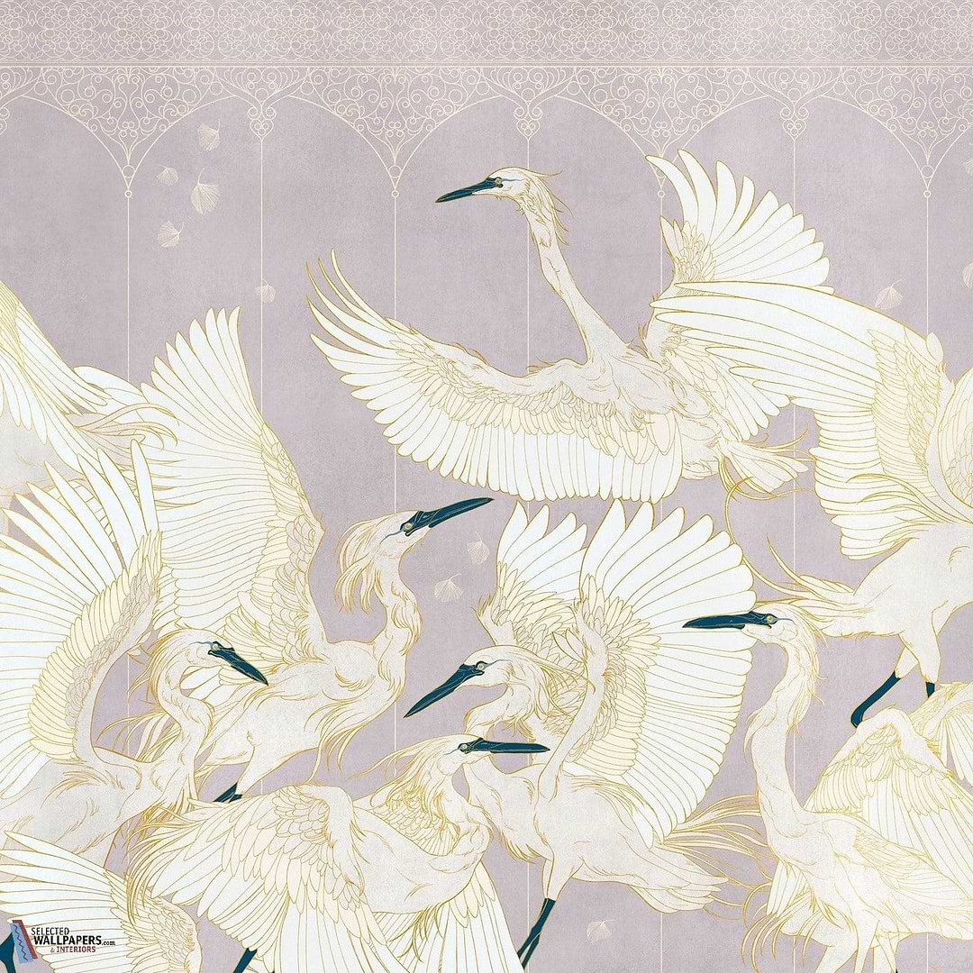 La Danse behang-Tecnografica-wallpaper-behang-Tapete-wallpaper-Violet-Fabric Vinyl-Selected Wallpapers