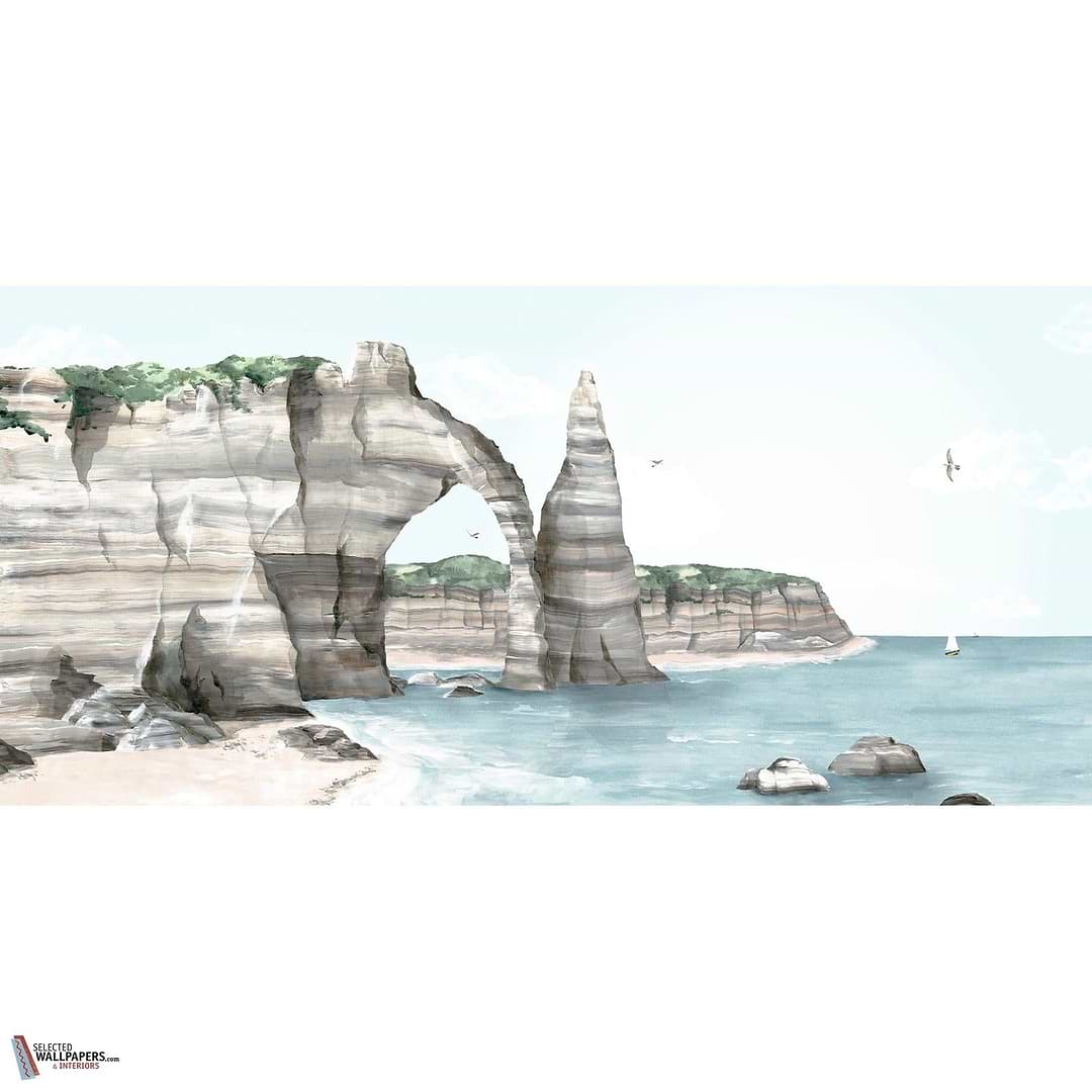 La côte d'Albâtre behang-Les Dominotiers-01-Non Woven 70 cm-M2-Selected Wallpapers-Interiors