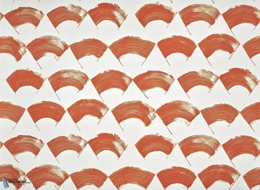 Les Eventails-Pierre Frey-wallpaper-behang-Tapete-wallpaper-Coquelicot-Meter (M1)-Selected Wallpapers