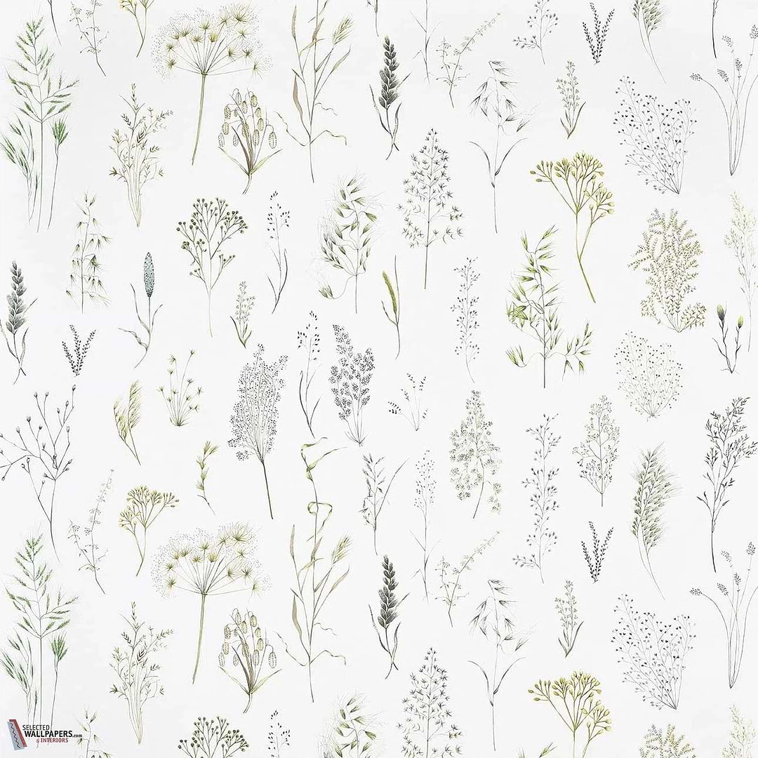 Les Graminees behang-Pierre Frey-wallpaper-tapete-Herbe-Meter (M1)-Selected-Wallpapers-Interiors