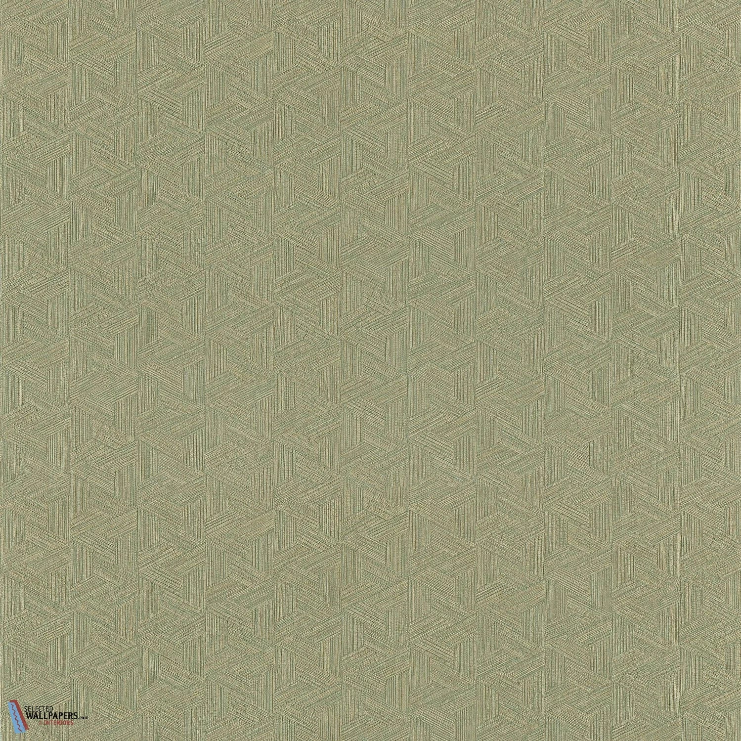 Lindu-Casamance-wallpaper-behang-Tapete-wallpaper-Kaki-Rol-Selected Wallpapers