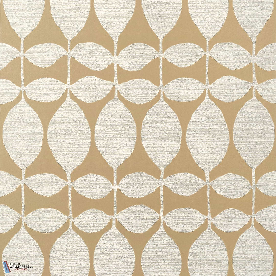Lola-Thibaut-wallpaper-behang-Tapete-wallpaper-Metallic Gold-Rol-Selected Wallpapers