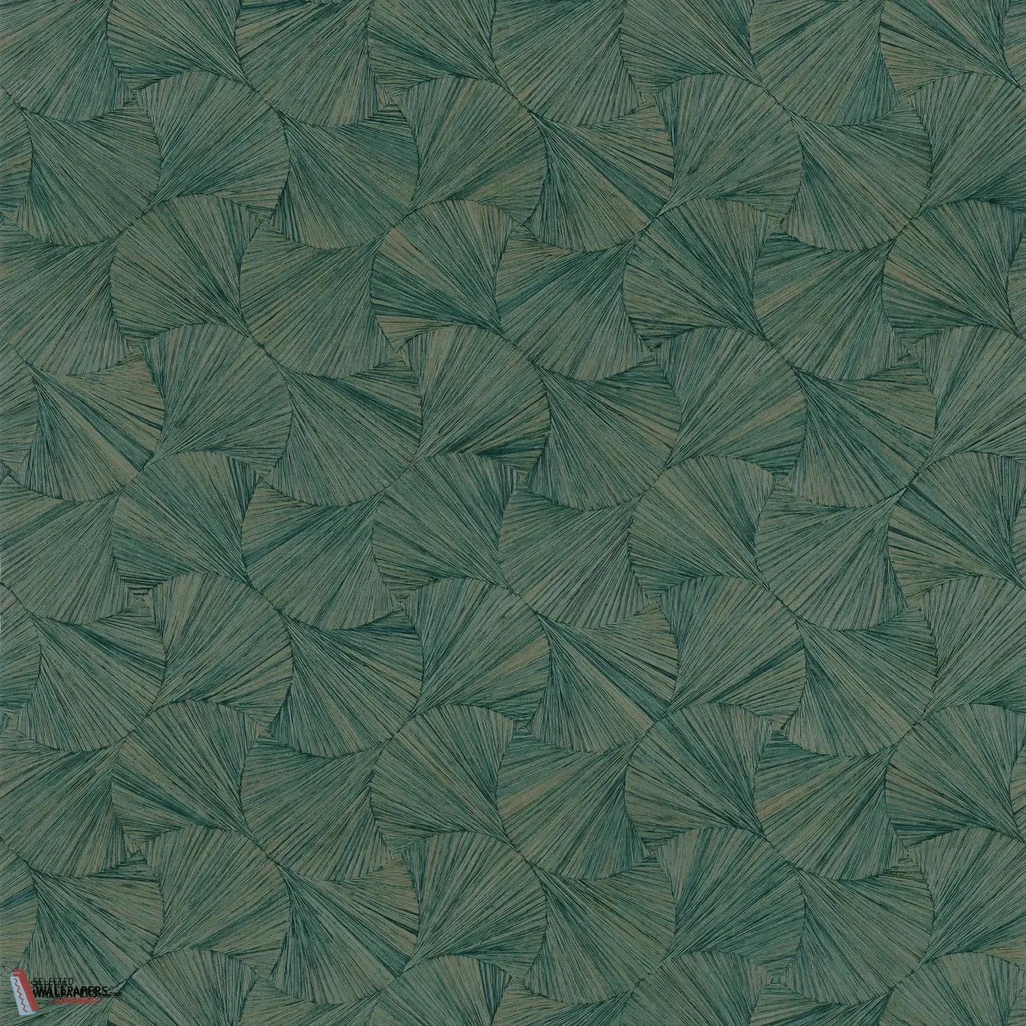 Lombok-Casamance-wallpaper-behang-Tapete-wallpaper-Emeraude-Rol-Selected Wallpapers