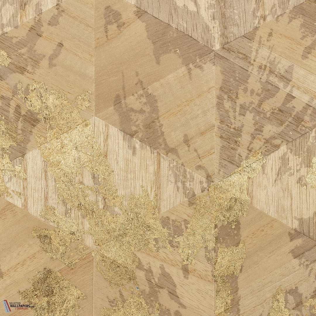 Lupin Sauvage behang-CMO Paris-Blond-Paneel-Selected Wallpapers-Interiors