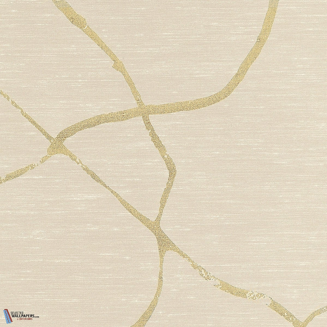 Lustrous Lines-Phillip Jeffries-wallpaper-behang-Tapete-wallpaper-Gilded Ivory-Rol-Selected Wallpapers