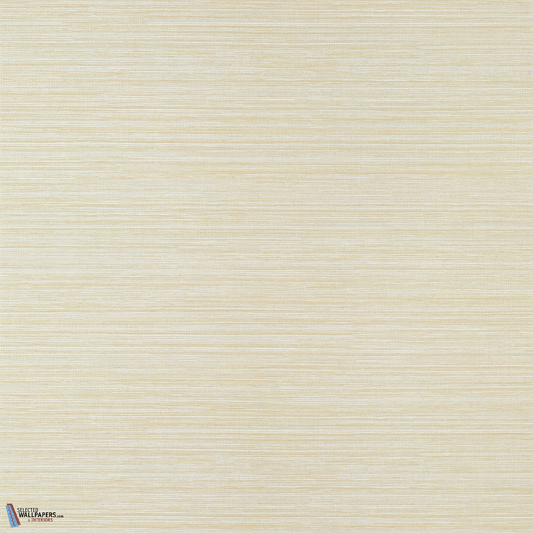 Luta Sisal-Thibaut-Flax and Metallic Gold-Rol-Selected-Wallpapers-Interiors