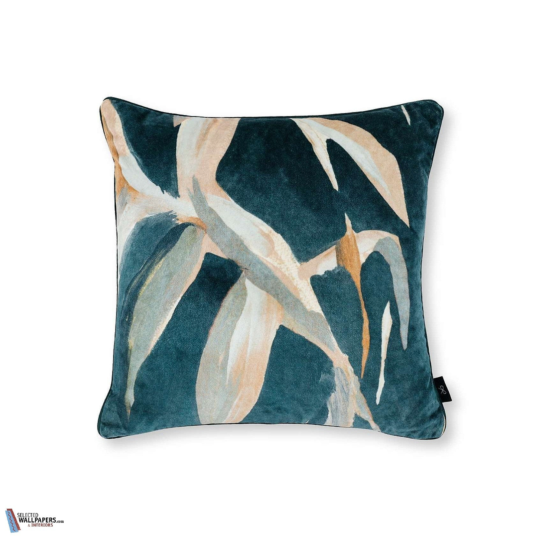 Makona Kussen-Black Edition-Kissen-Cushion-Teal-50 x 50 cm-Selected Interiors