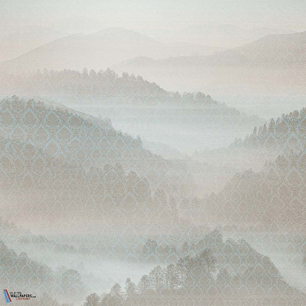 Mandragola-Tecnografica-wallpaper-behang-Tapete-wallpaper-Foggy Pink-Fabric Vinyl-Selected Wallpapers