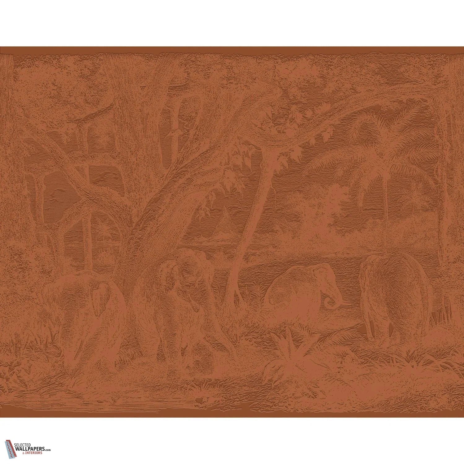 Maximus behang-Casamance-wallpaper-tapete-Terracotta-Set-Selected-Wallpapers-Interiors