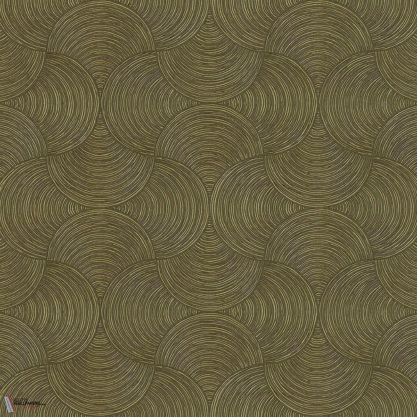 Meteore behang-Casamance-wallpaper-tapete-Kaki/Bronze-Rol-Selected-Wallpapers-Interiors