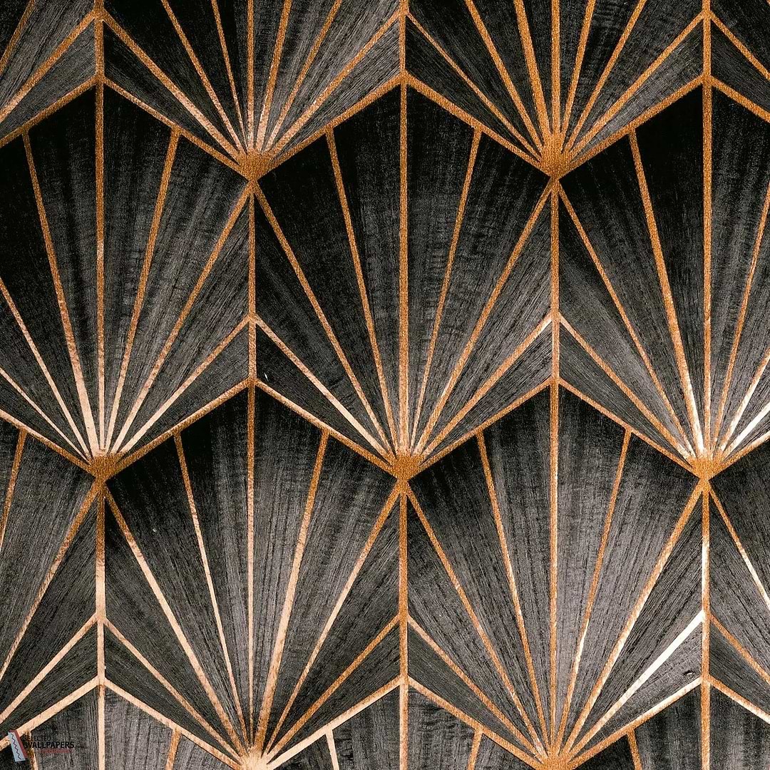 Mythique behang-Casamance-wallpaper-tapete-Chene Fonce-Meter (M1)-Selected-Wallpapers-Interiors