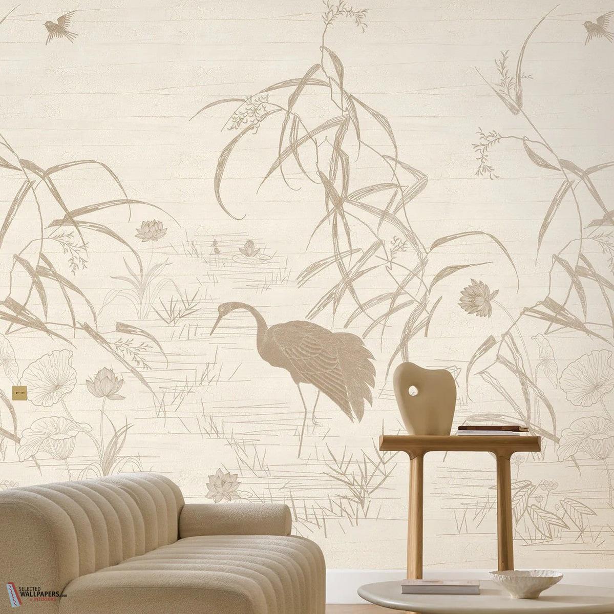 Nuido behang-Casamance-Selected Wallpapers-Interiors