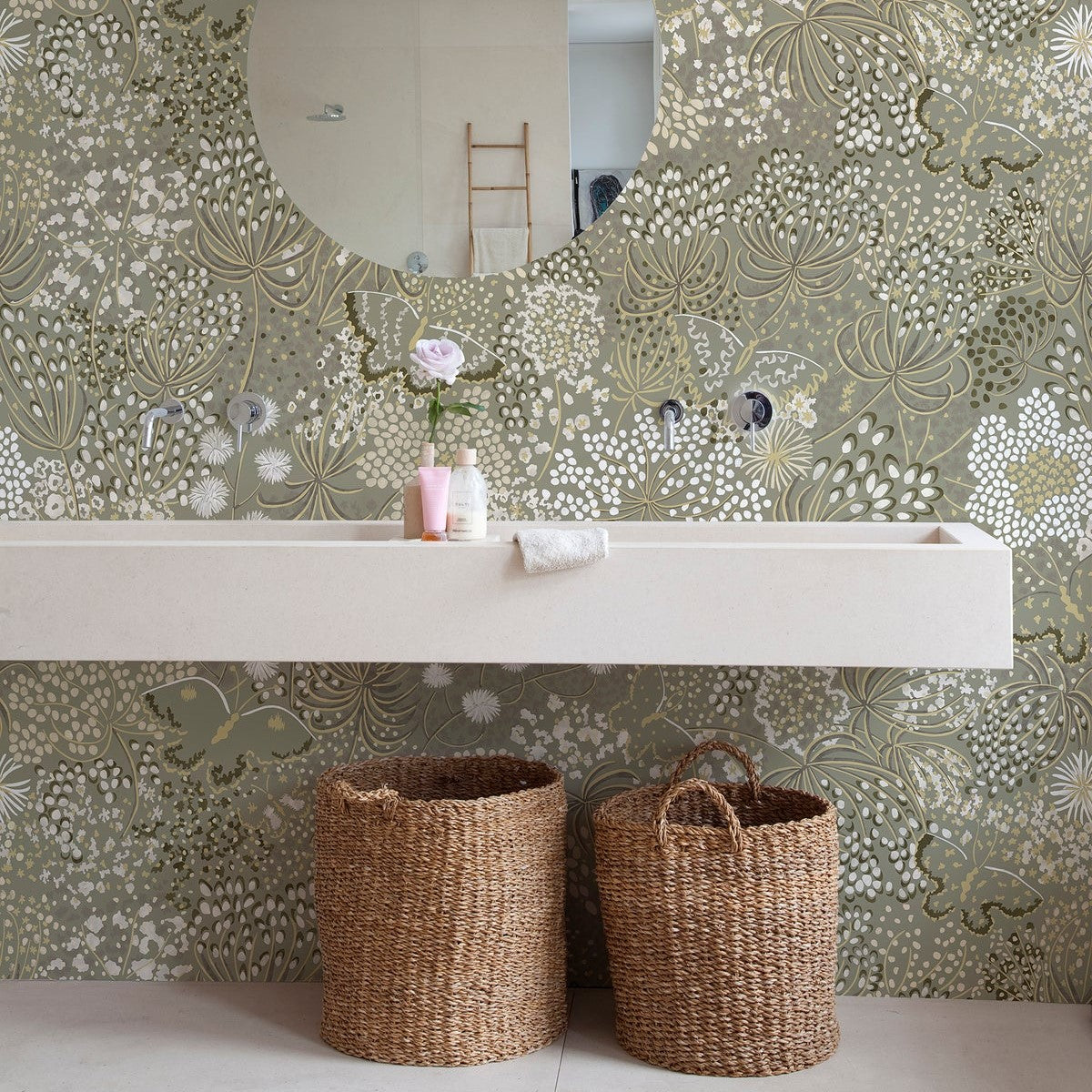 Ombelles-Isidore Leroy-wallpaper-behang-Tapete-wallpaper-Selected Wallpapers