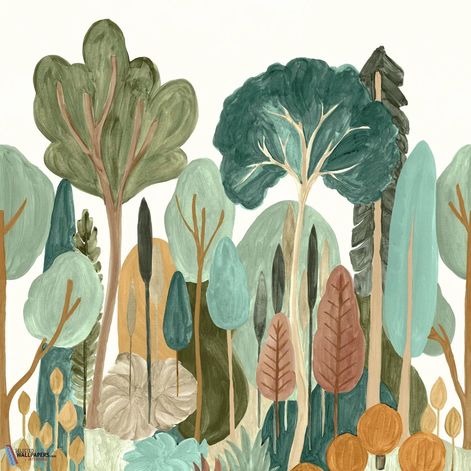 Orme-Casamance-wallpaper-behang-Tapete-wallpaper-Amande/Multico-Set-Selected Wallpapers