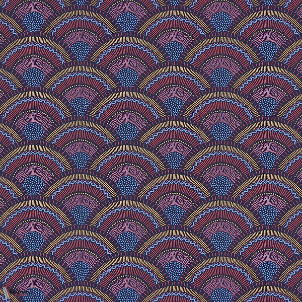 Otto-behang-Tapete-Casamance-Magine/Magenta-Rol-74821646-Selected Wallpapers