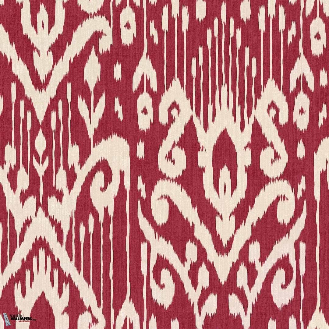 Padmasalis behang-Coordonne-Wine-Non Woven-Rol-Selected Wallpapers-Interiors
