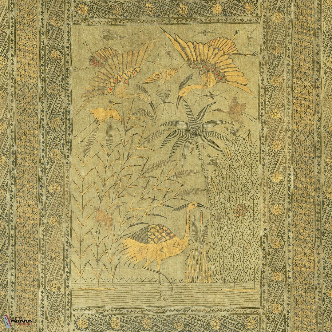 Passeggio behang-Arte-Golden Olive-Meter (M1)-Selected Wallpapers-Interiors