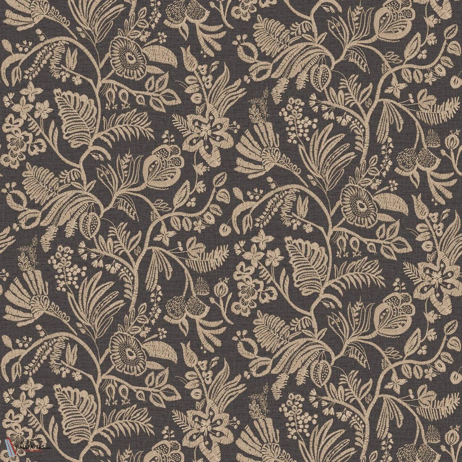 Pastel behang-Casamance-Ébène-Rol-Selected Wallpapers-Interiors