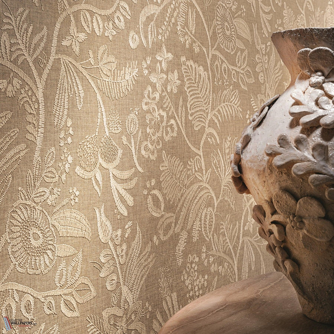 Pastel behang-Casamance-Selected Wallpapers-Interiors