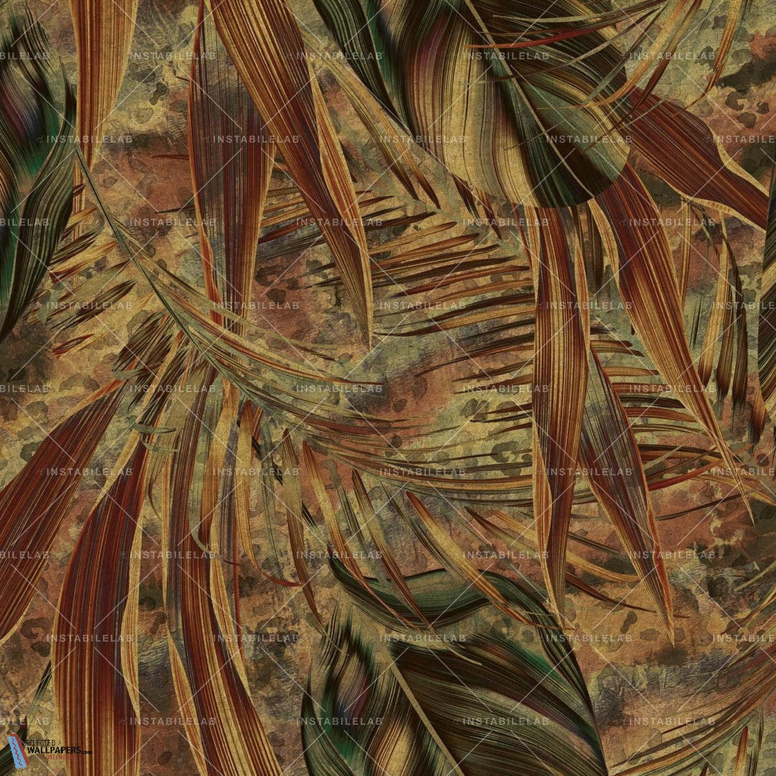 Pauline-INSTABILELAB-wallpaper-behang-Tapete-wallpaper-Gold-Prestige Gold-Selected Wallpapers