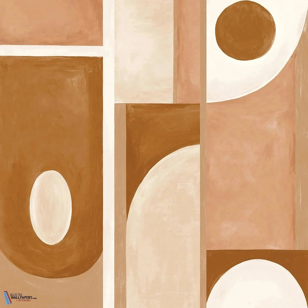Pictura Custom-Casamance-wallpaper-behang-Tapete-wallpaper-Ambre/Nude-M2-Selected Wallpapers