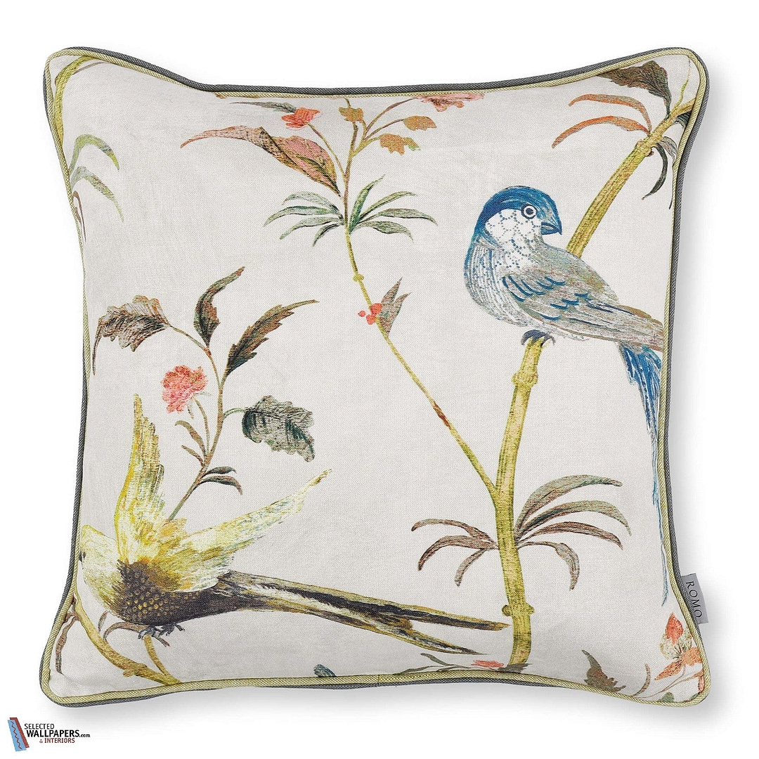 Pluma Kussen-Kussen-Romo-Kissen-Cushion-Olivine-50 x 50 cm-Selected Interiors