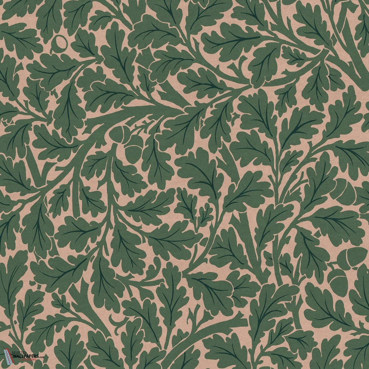 Quercus behang-House of Hackney-wallpaper-tapete-Tourmaline-200 cm-Selected-Wallpapers-Interiors