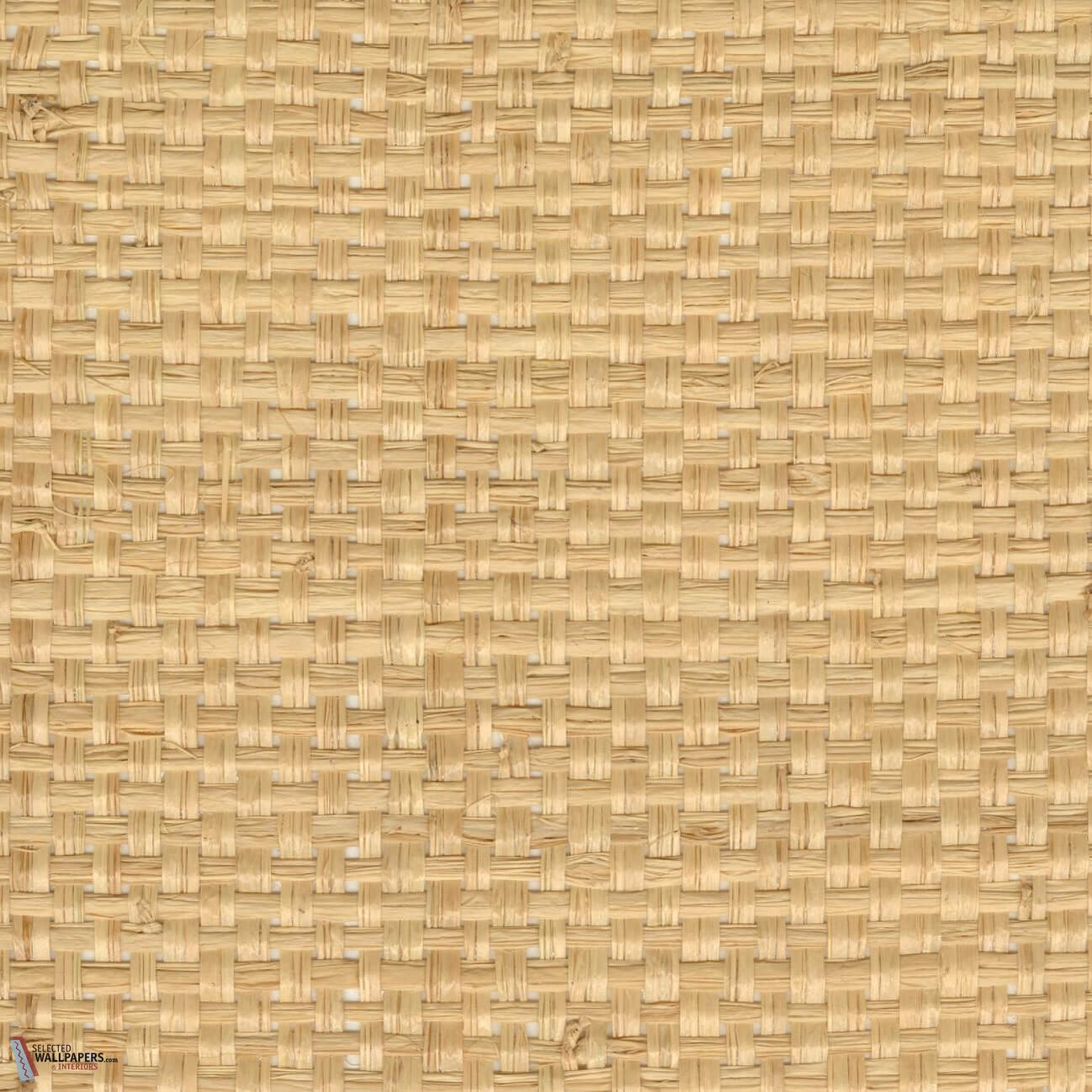 Raphia Maille behang-CMO Paris-Natural-Rol-Selected Wallpapers-Interiors