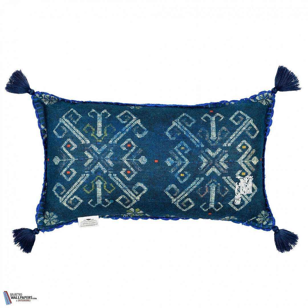 Roots Linen Kussen-Kussen-Mind the Gap-Kissen-Cushion-Blue-50 x 30 cm-Selected Interiors