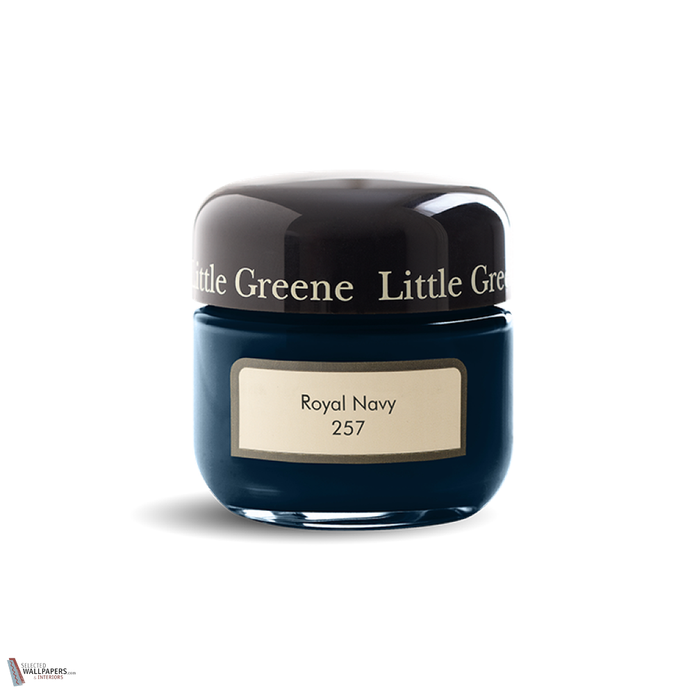 Royal Navy verf Little Greene 257-Selected-Wallpapers-Interiors
