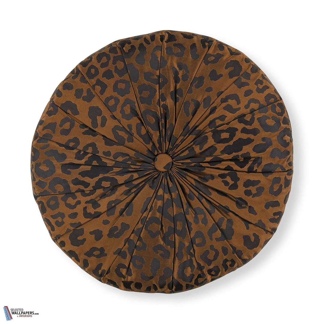 Saskia Kussen-Kussen-Romo-Kissen-Cushion-Copper-Ø 40 cm-Selected Interiors