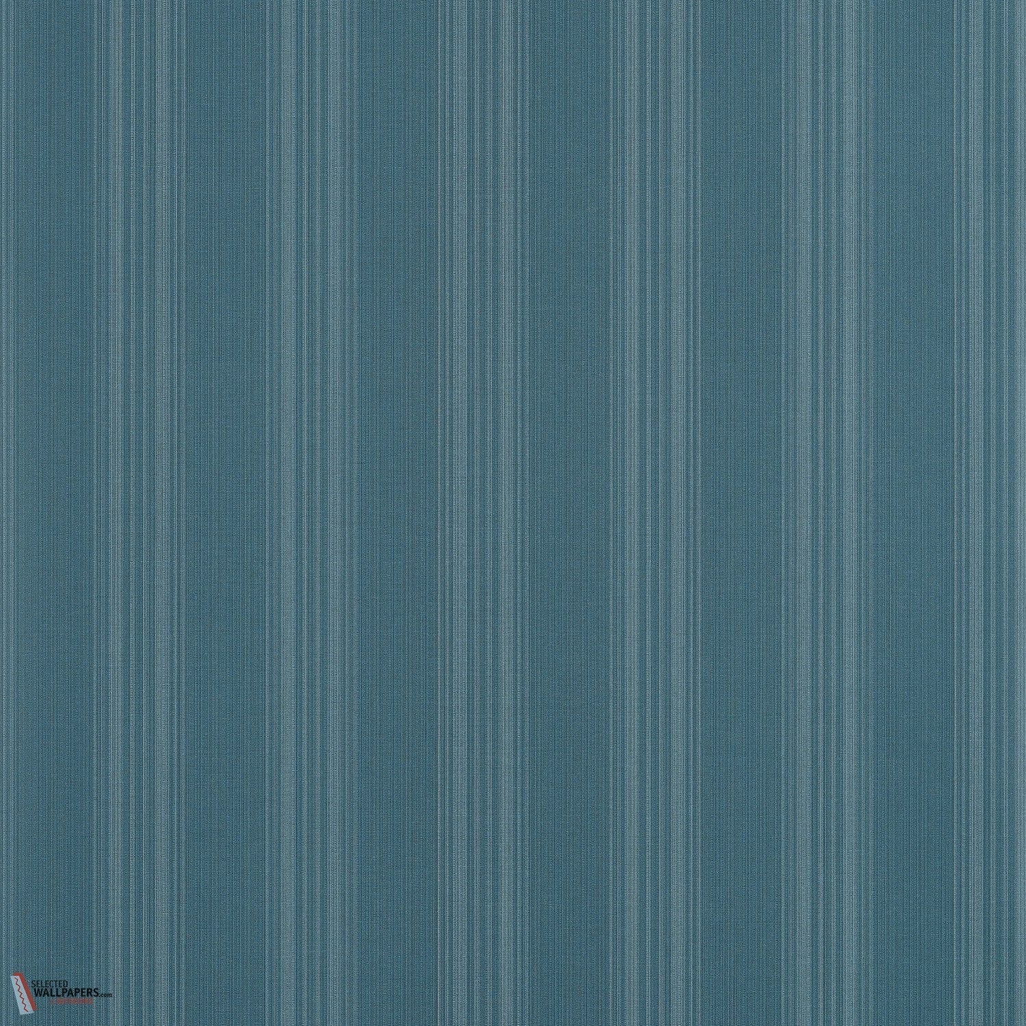 Scarlet Stripe behang-Thibaut-wallpaper-tapete-Peacock Blue-Rol-Selected-Wallpapers-Interiors