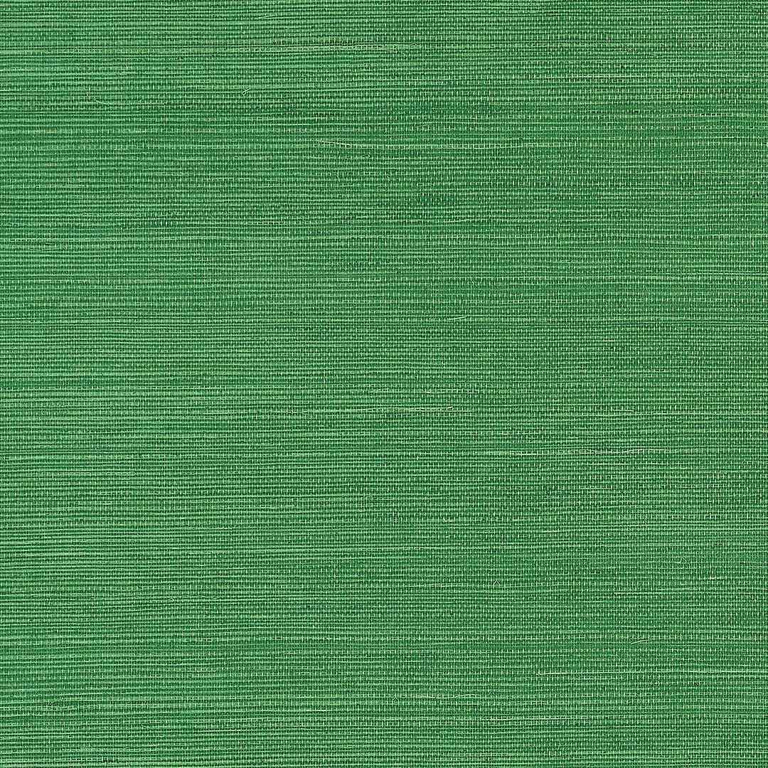 Shang Extra Fine Sisal-Thibaut-Emerald Green-Rol-Selected-Wallpapers-Interiors